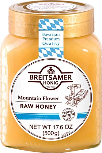 Breitsamer Creamy Mountain Flower Honey, 17.6 oz
