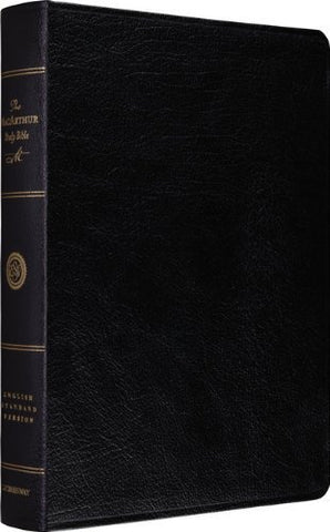 ESV Macarthur Study Bible, Large Print (Genuine Leather, Black)