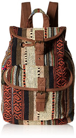 Catori Sandsation Buckle Closure with Two Inside Pockets Bakpack, 22"x 6"x 19"