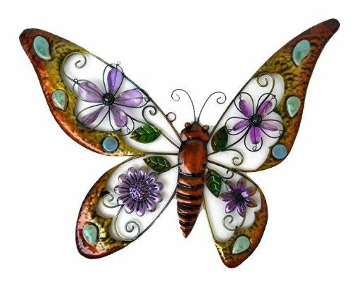 Butterfly Wall Decor 19"x13"x2"