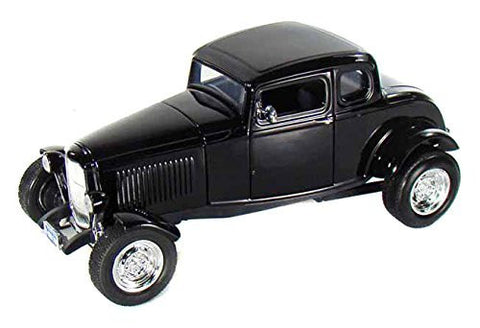 Motormax Premium American - Ford Coupe Hard Top (1932, 1/18 scale diecast model car, Black)