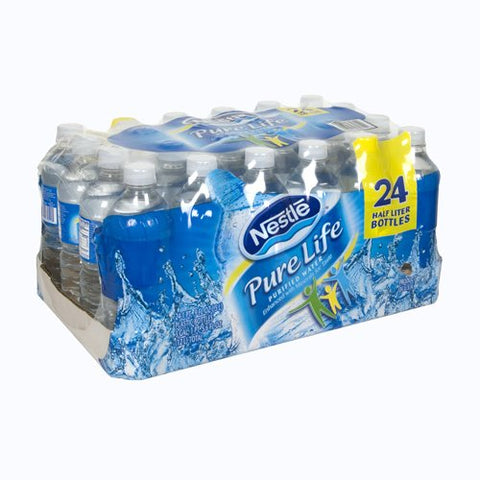 Nestle Waters Pure Life Water 16.9oz 24/case