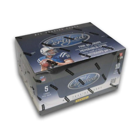 2012 Panini Certified Football, 5 cards/pack, 10packs/box