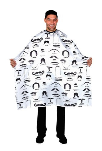 Stache Styles Men's Styling Cloth, White