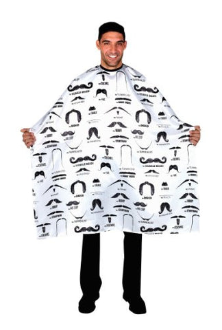 Stache Styles Men's Styling Cloth, White