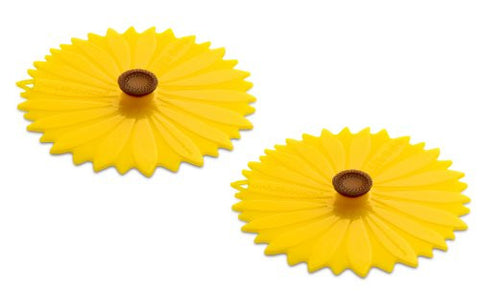 Sunflower Lid Extra Small set/2
4" Drink Cover