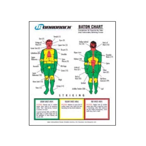 4-Color Escalation Trauma Chart (24" x 36" Poster)