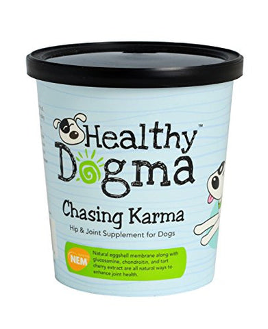 Healthy Dogma Chasing Karma-Hip and Joint Supplement for Dogs - 8.0 oz