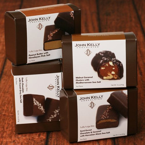Truffle Fudge Bites by John Kelly, Peanut Butter with Himalayan Pink Sea Salt