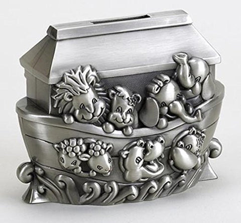Noah's Ark Bank w/Engraving Space, PF 4" x 5"
