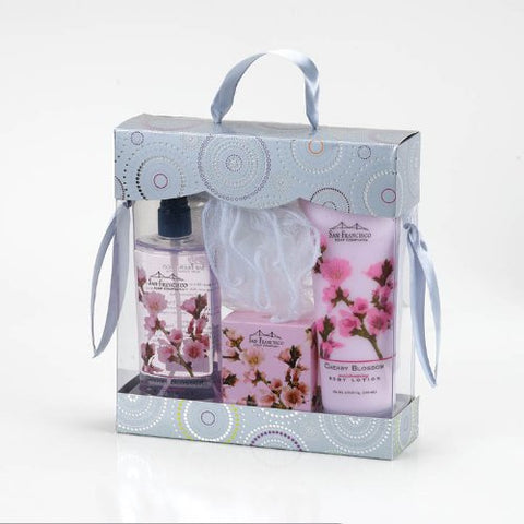 Cherry Blossom Bath and Body Gift Set