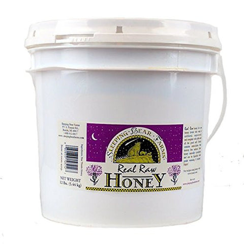 12 LB Gallon PAIL Raw Honey