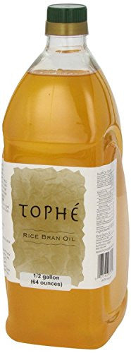 Tophé Pure Rice Bran Oil 64oz