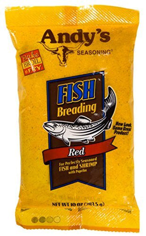 Andys Breading Fish  Red 10.0 OZ