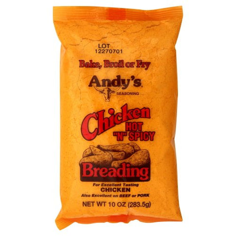 Andys Breading Chckn Hot 10.0 OZ