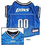 Detroit Lions Dog Jersey - NFL Dog Jerseys Medium