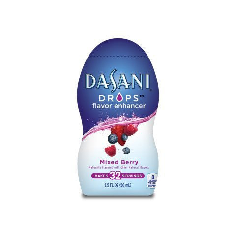 Dasani® Drops™ Water Flavor Enhancer, 1.9 oz., Mixed Berry, 6/Ct