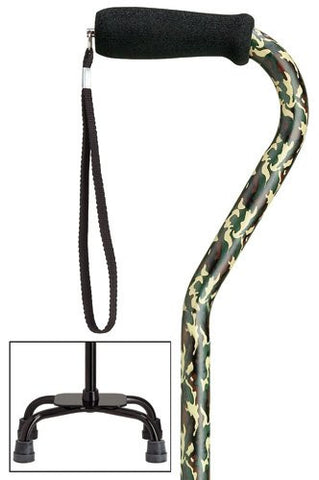 Fashion Quad-Cane Large Base - Camouflage Large Quad