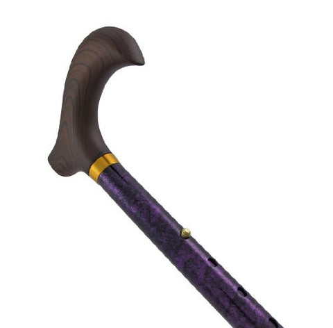 Granite Series Folding Canes - Purple Granite