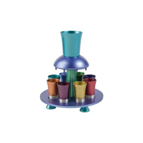 Fountain - Anodize - Multicolor, 9.5x8 inch