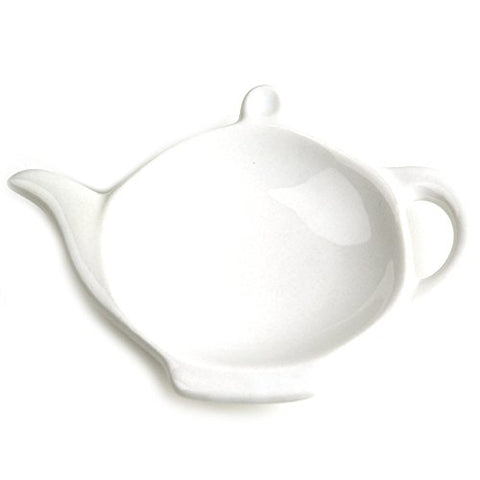 Tea Caddy / Infuser Holder, White