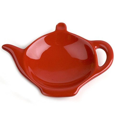 Tea Caddy / Infuser Holder, Simply Red