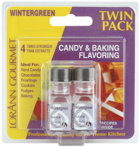 Wintergreen Flavor, 1 dram (pack of 2)