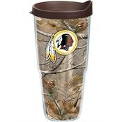 NFL Washington Redskins Realtree Camo 24oz Wrap with Lid