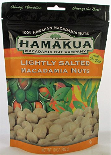 Lightly Salted Macadamia Nuts 10oz pouch