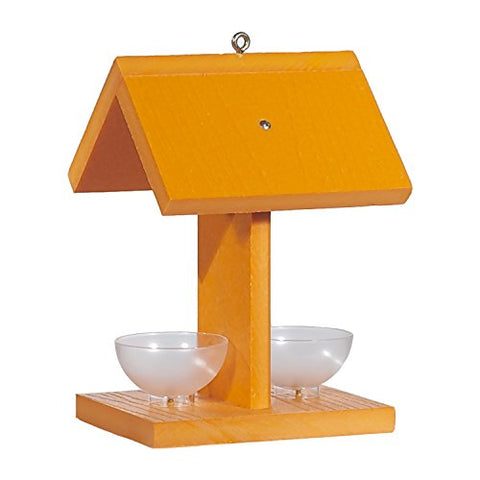 Audubon Going Green Oriole Feeder with Fruit Dishes 5.5”D X 6”W X 9”H