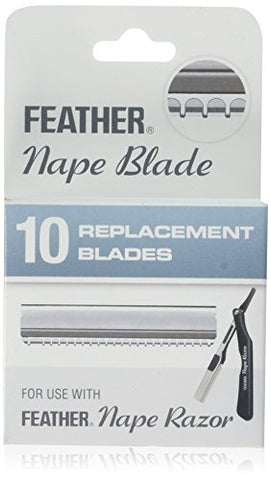 Jatai Feather Nape & Body Razor Blades - 10 Blades