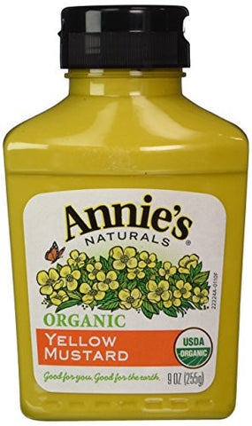 Annie's Naturals Yellow Mustard Natural Organic 9.0 OZ