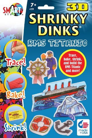 3-D Shrinky Dinks Titanic