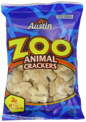 Austin Zoo Animals Crackers - 2oz