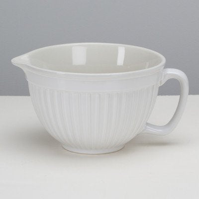 Batter Bowl 64 oz White