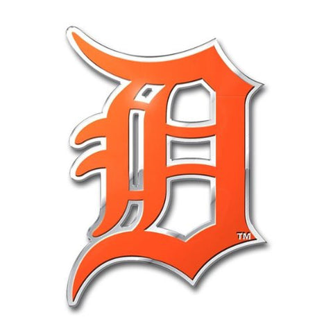 Color Auto Emblem - Detroit Tigers