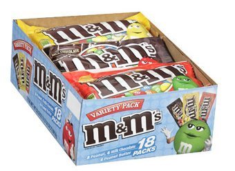 M&M's Chocolate Candies Variety Pack 30 Count