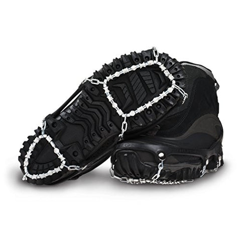 ICEtrekkers Shoe Diamond Grip (1 Pair) Black, Small