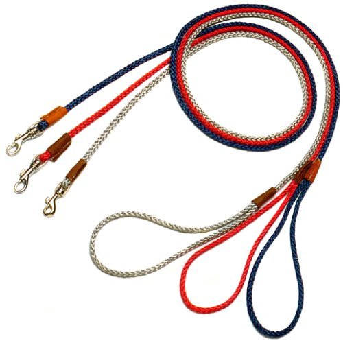 Mendota British Show Snap Leash - Hot Pink, 1/8" x 4'