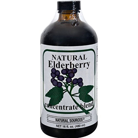 Natural Sources Concentrate, Elderberry, 16 oz