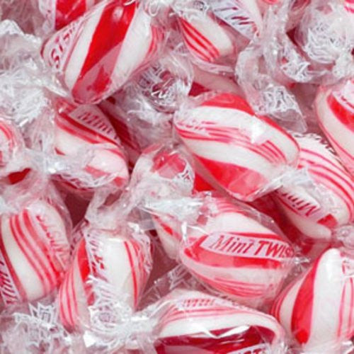 ATKINSON CANDY COMPANY, RED/WHITE MINT TWIST 5LB