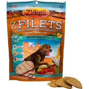Zukes Z Filet Venison Dog 7.5z