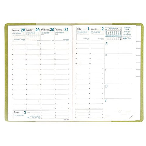 Quo Vadis Planners, Business, Plain Edge Refill, Calendar Year, Weekly Small, 2018
