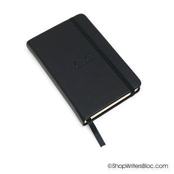 Rhodia Boutique Webnotebooks Bound 3 ½ x 5 ½ Dot Grid Black 96 sheets