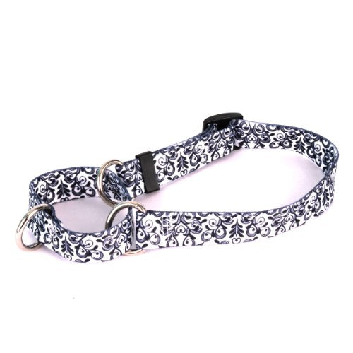 Damask Collection - Martingale Pet Collar, X-Small
