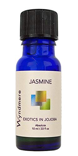 Wyndmere Naturals - Pure Essential Oil Jasmine - 10 ml diluted 3% in jojoba