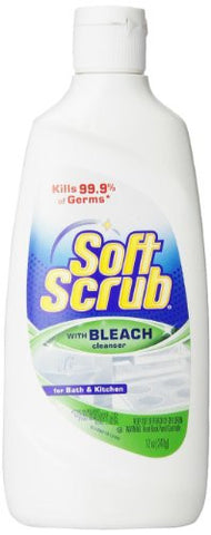 Soft Scrub w/Bleach - 12oz