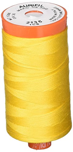 Aurifil- 50wt Cotton 1,422yd, Yellow