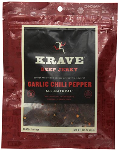 Krave Garlic Chili Pepper Beef 3.25 oz