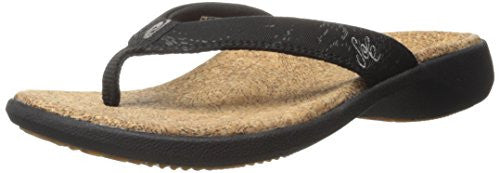 Women's Cork Flips, Coal, Size 11